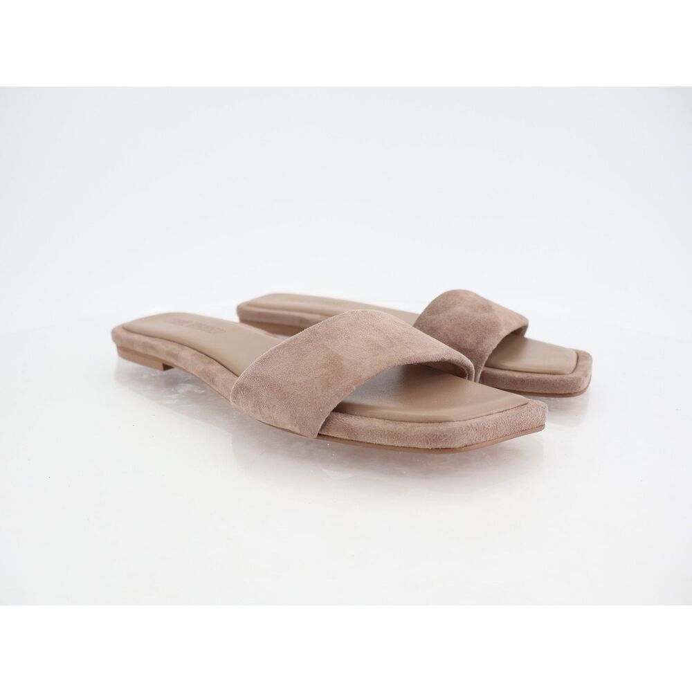 Steve Madden Lumina Tan Suede Sandals